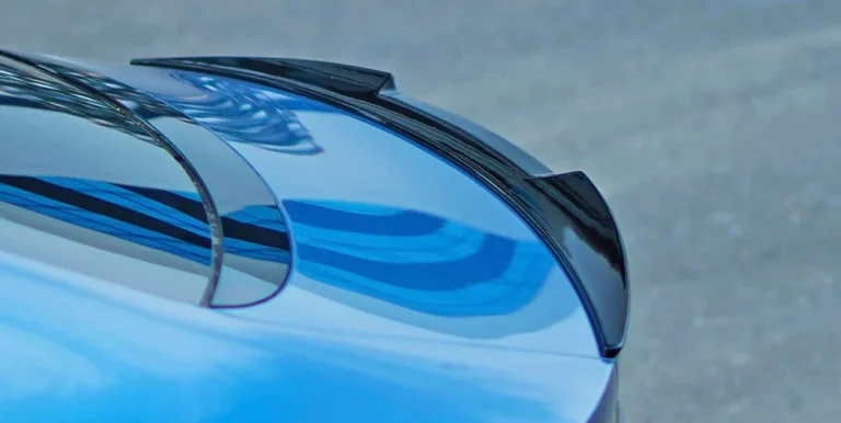 Rear Spoiler Wing for BYD Seal EV 2022-2025 - rear spoiler wing gloss black installed overview