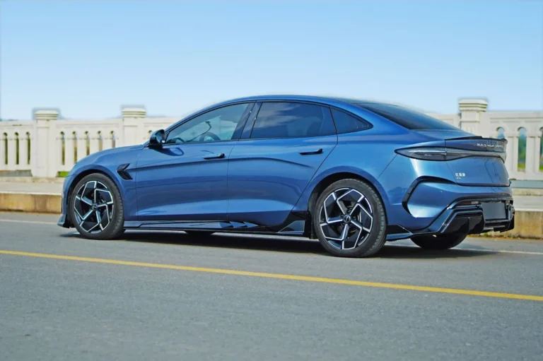 Side Skirts for BYD Seal EV 2022-2025 - side skirts installed side view