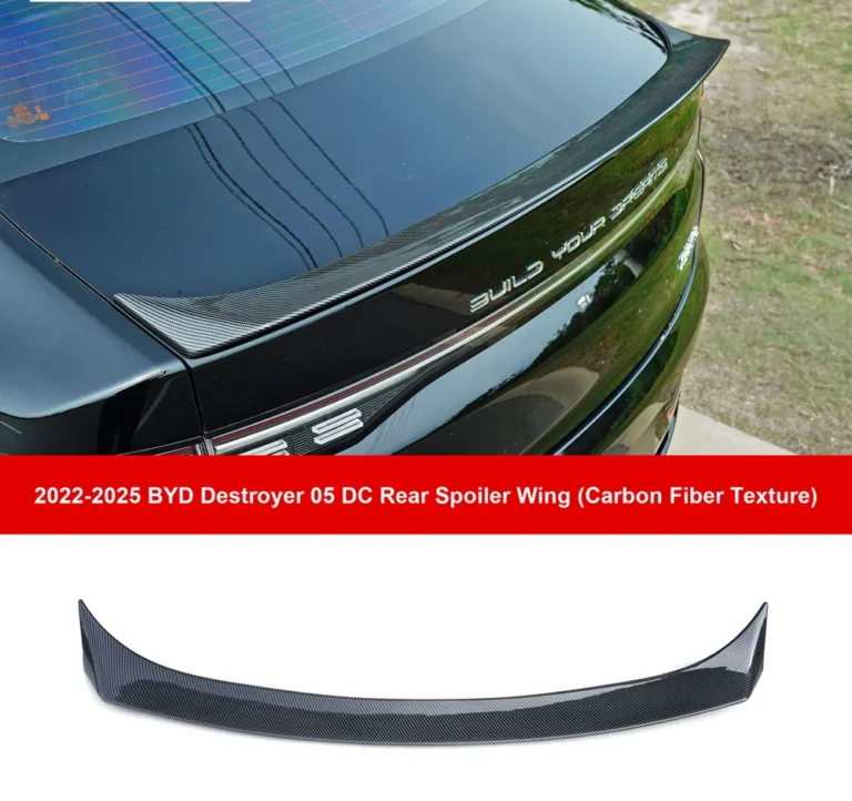 Rear Spoiler Wing for BYD Destroyer 05 2022-2025 - rear spoiler wing carbon texture sku overview