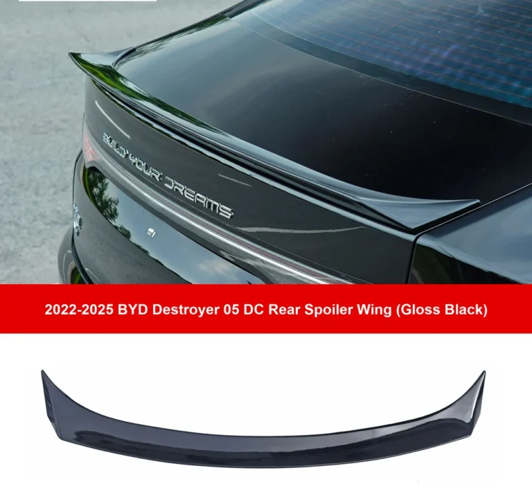 Rear Spoiler Wing for BYD Destroyer 05 2022-2025 - rear spoiler wing gloss black sku overview