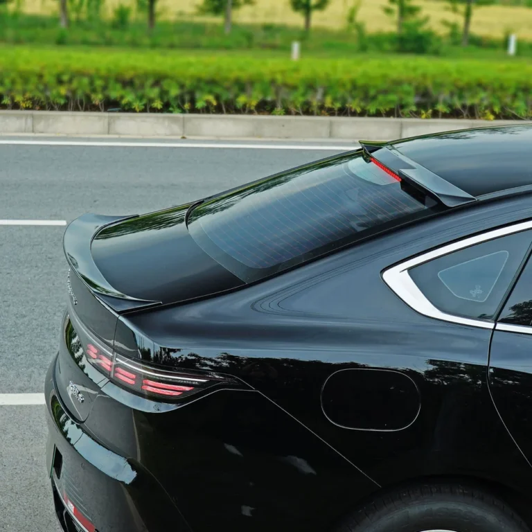 Rear Spoiler Wing for BYD Destroyer 05 2022-2025 - rear spoiler wing installed angle