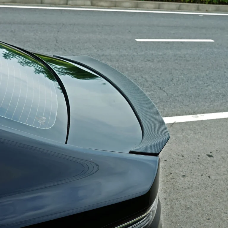 Rear Spoiler Wing for BYD Destroyer 05 2022-2025 - rear spoiler wing installed close up 02