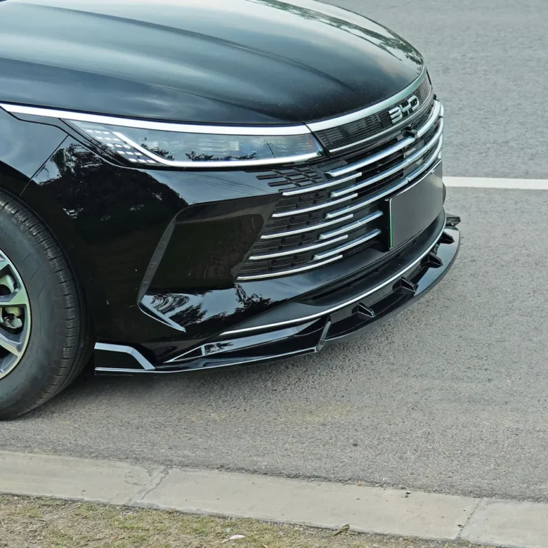 Front Bumper Lip for BYD Destroyer 05 2022-2025 - front bumper lip installed angle 01