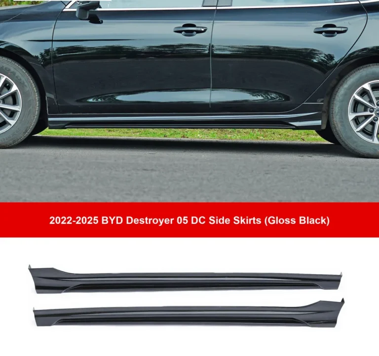 Side Skirts for BYD Destroyer 05 2022-2025 - side skirts gloss black sku overview