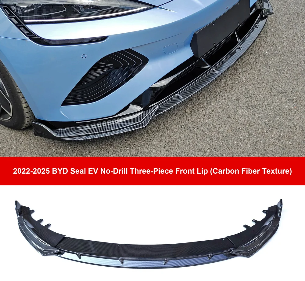 Yirox No-Drill Front Bumper Lip for BYD Seal EV 2022-2025 product image