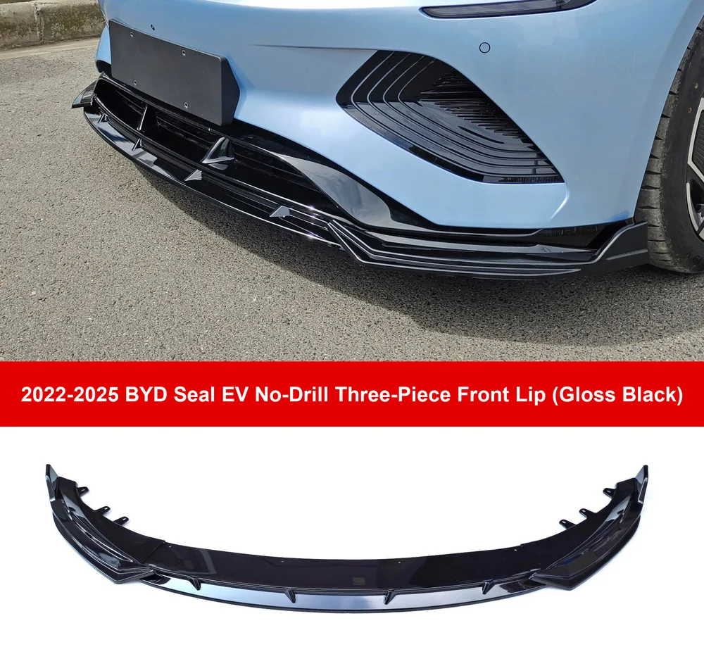 Yirox No-Drill Front Bumper Lip for BYD Seal EV 2022-2025 product image