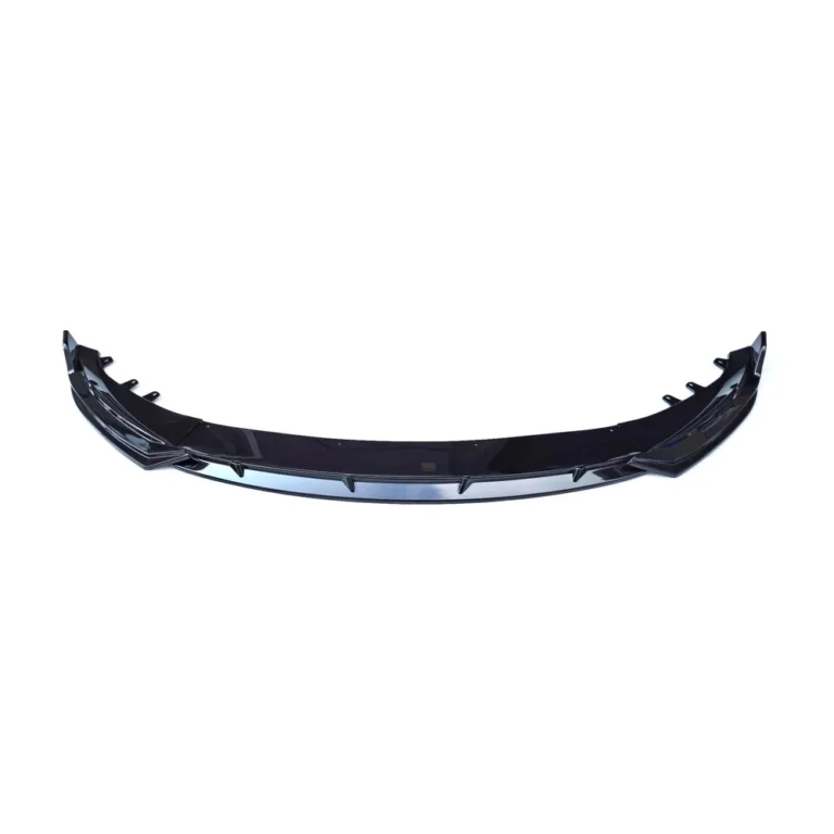 No-Drill Front Bumper Lip for BYD Seal EV 2022-2025 - no drill front bumper lip gloss black main view