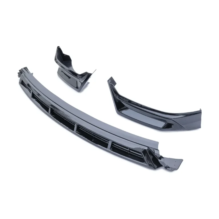 Front Bumper Lip for BYD Sealion 7 2024-2025 - front bumper lip gloss black angle 01