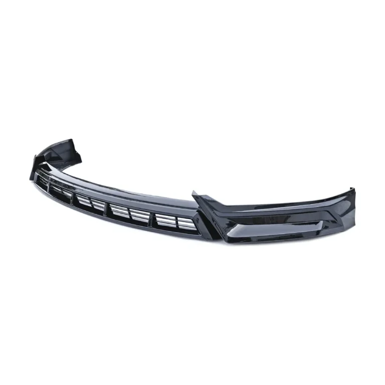 Front Bumper Lip for BYD Sealion 7 2024-2025 - front bumper lip gloss black angle 03