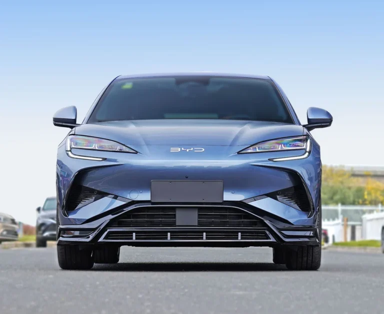 Front Bumper Lip for BYD Sealion 7 2024-2025 - front bumper lip installed front view