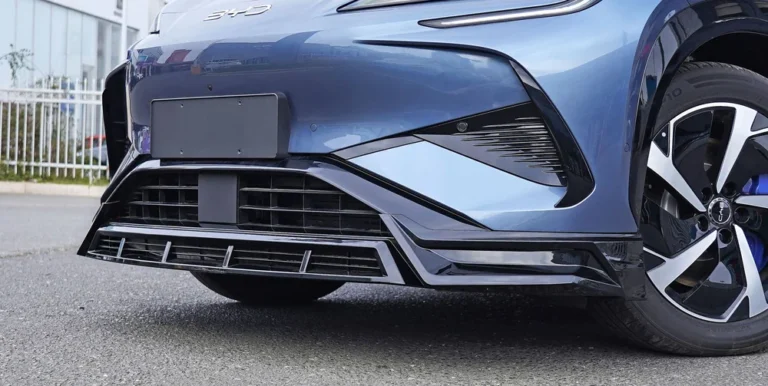Front Bumper Lip for BYD Sealion 7 2024-2025 - front bumper lip installed overview