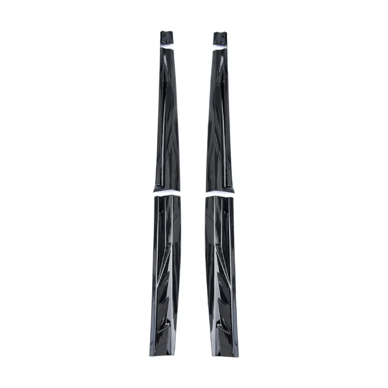 Side Skirts for BYD Sealion 7 2024-2025 - side skirts gloss black pair end view