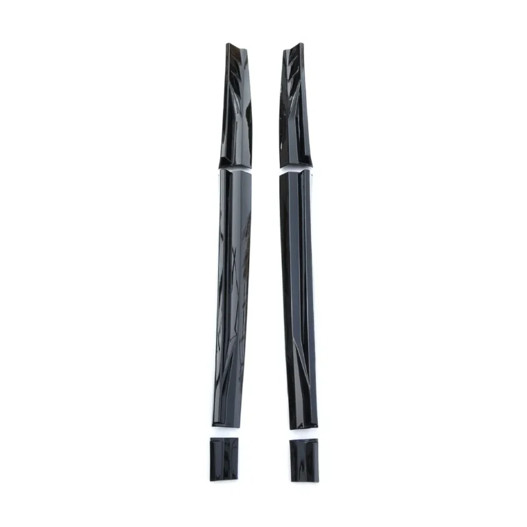 Side Skirts for BYD Sealion 7 2024-2025 - side skirts gloss black pair straight view