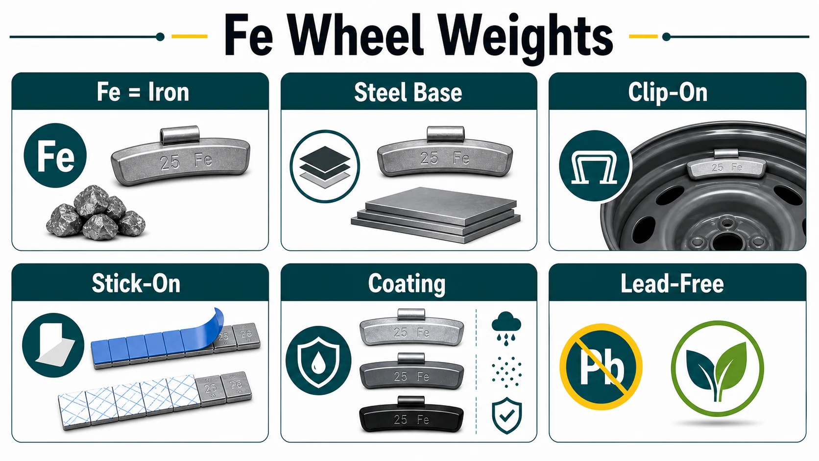 Fe wheel weights explained