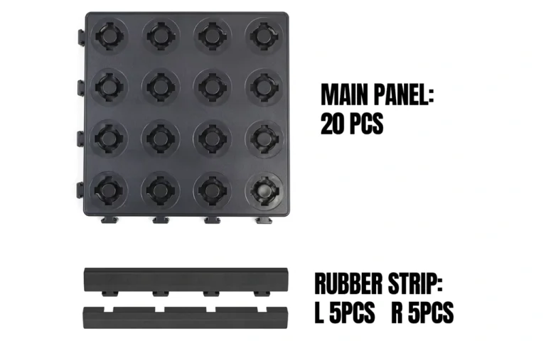 Alfombra de Carga Modular para Caja de Camioneta Ford Ranger Raptor