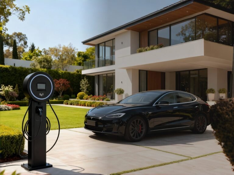 Yirox Cargador para vehículos eléctricos de 7 kW, 11 kW y 22 kW de pared o pedestal para carga en hogares y lugares de trabajo