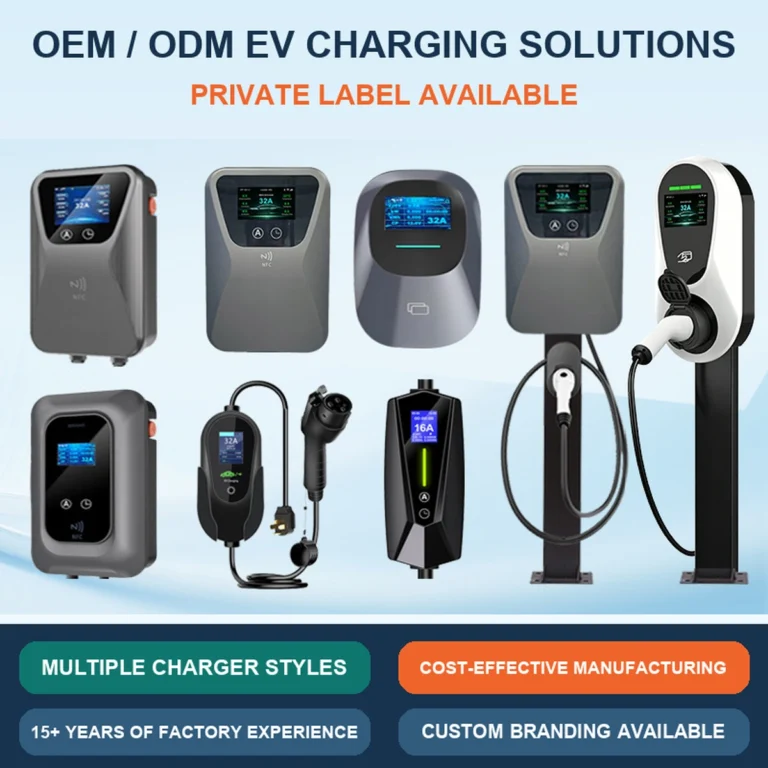 Wall-Mounted AC EV Charger Range