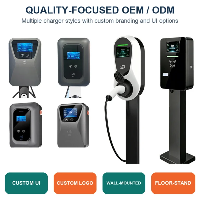 OEM Wall-Mounted AC EV Charger