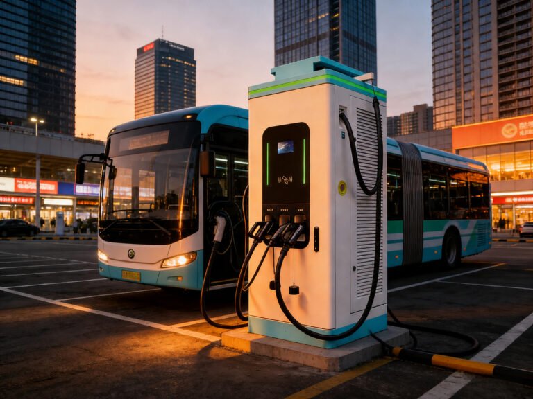 Estação de Carregamento para VE 3-em-1 de 400kW DC + 22kW AC