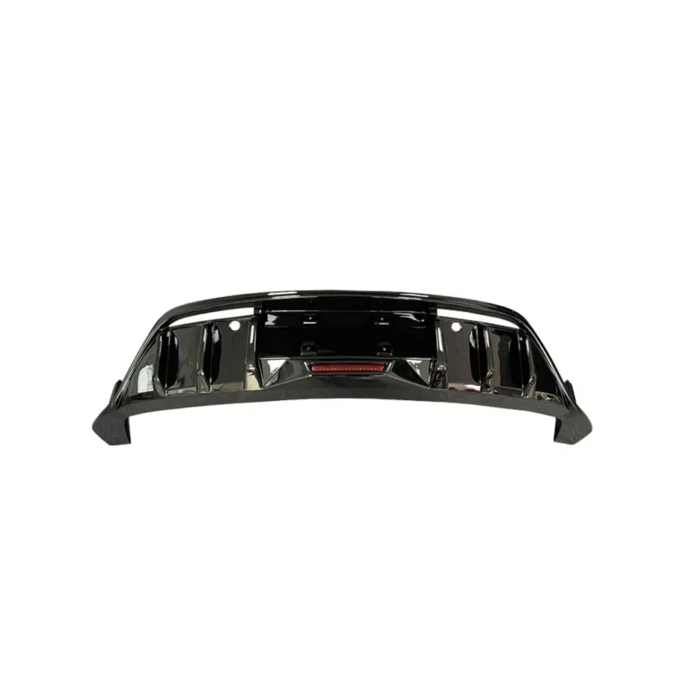 Yirox Difusor Trasero Negro Brillante para BYD Seal EV 2022-2024 para vista de producto sobre fondo blanco