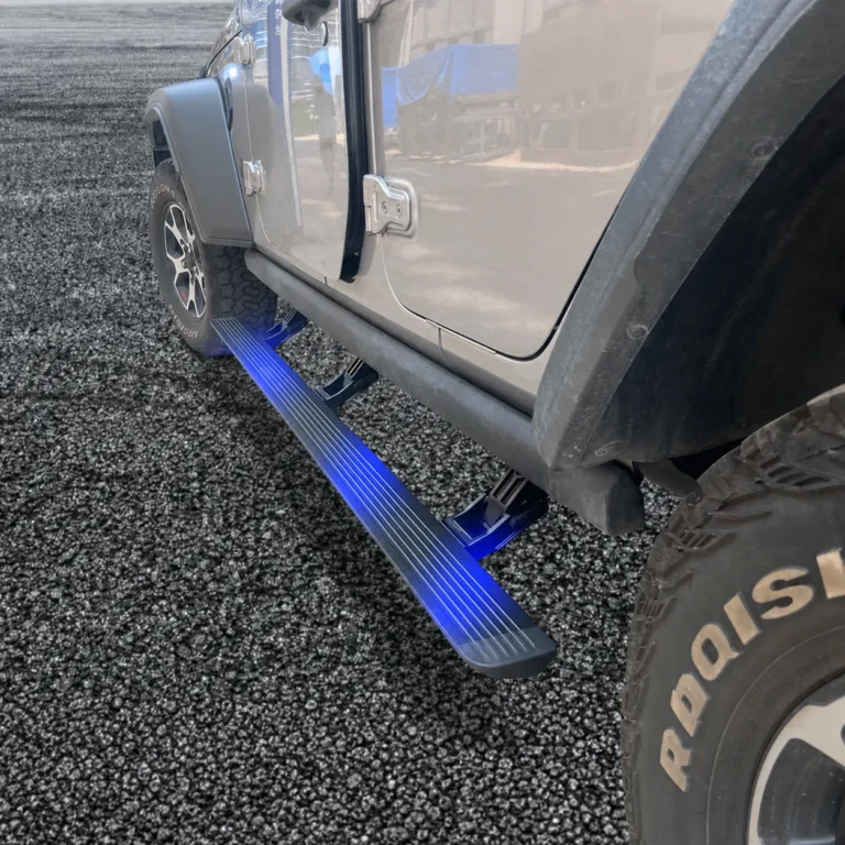 Estribos Elétricos Yirox para Jeep Wrangler JK JL Gladiator para instalação de degrau elétrico específico do veículo