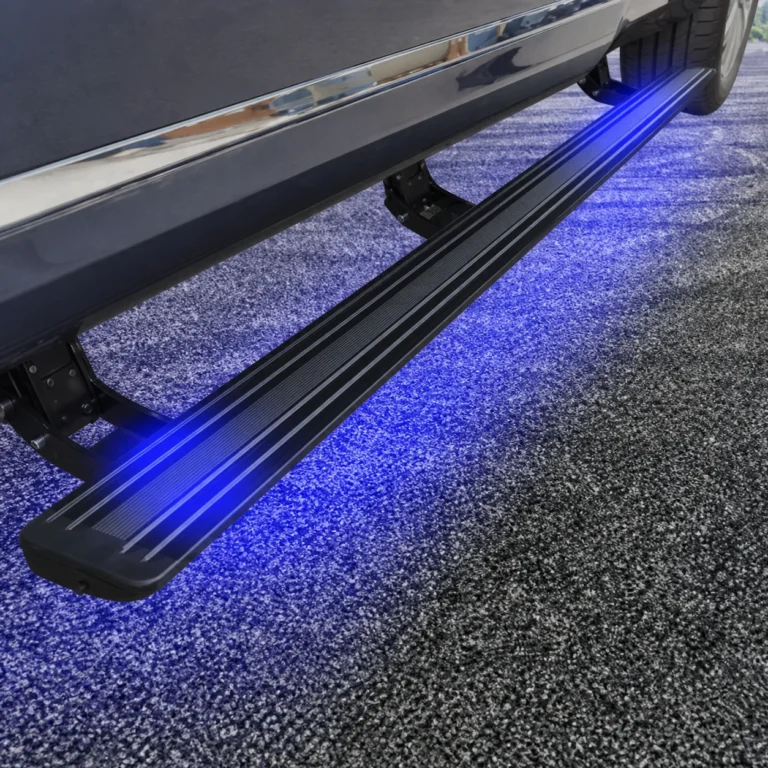 Estribos eléctricos para Hilux Wrangler y FJ