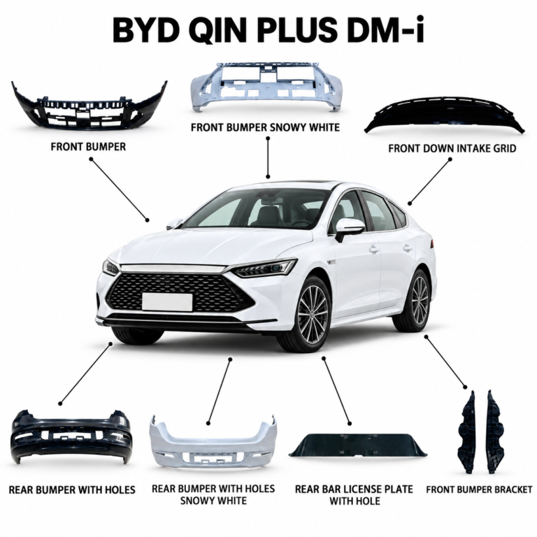 Yirox BYD Qin Plus DM-i Replacement Exterior Parts for vehicle-specific aftermarket replacement