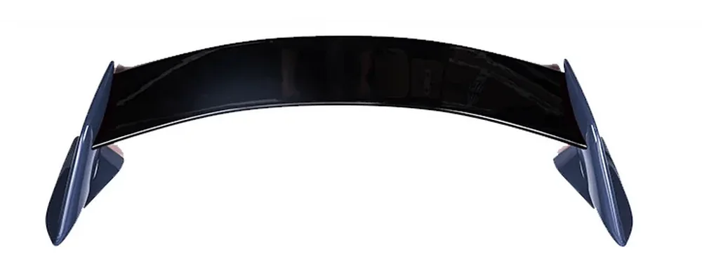 Alerón Trasero Estilo Type R para Honda Civic Hatchback 2021 - Todo Negro Mate