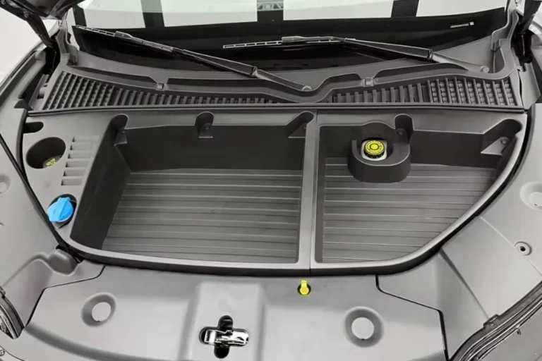 02 frunk organizer installed