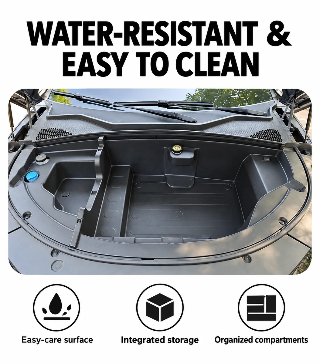 BYD Yuan Up / Atto 2 LHD Front Frunk Storage Box 1 Yirox BYD Yuan Up Atto 2 frunk box water-resistant easy-care storage