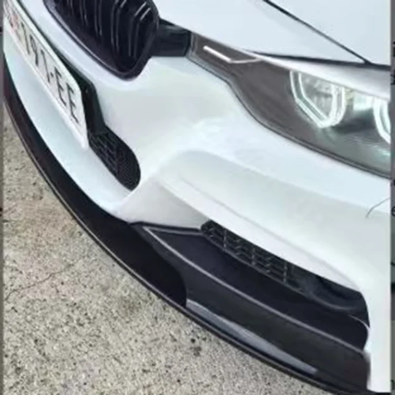 Bmw 3 Series F30 F31 Front Lip Gloss Black Installed