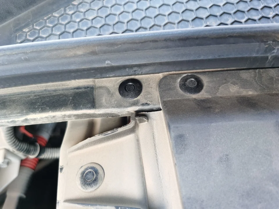 Genuine BYD OEM Engine Bay Cover Push Clips 3 Push clips installed in a BYD engine bay cover