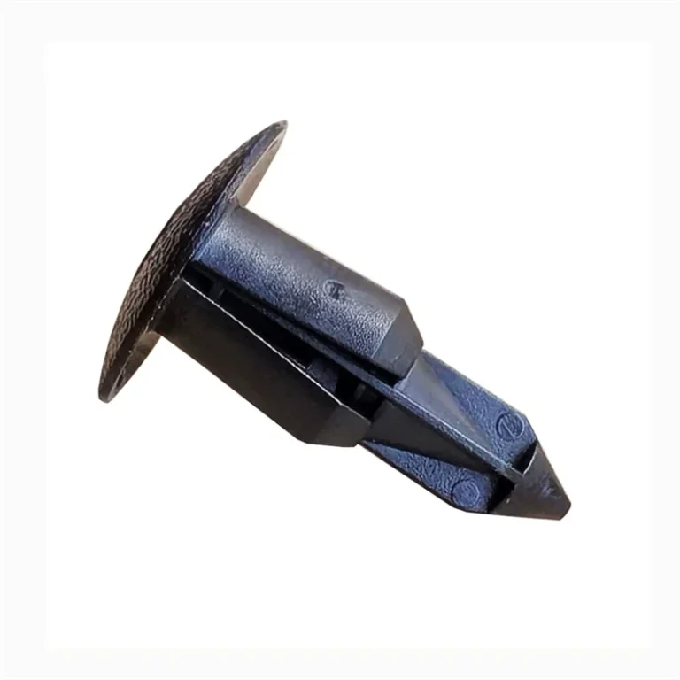 Genuine BYD OEM engine bay trim push clip, side view