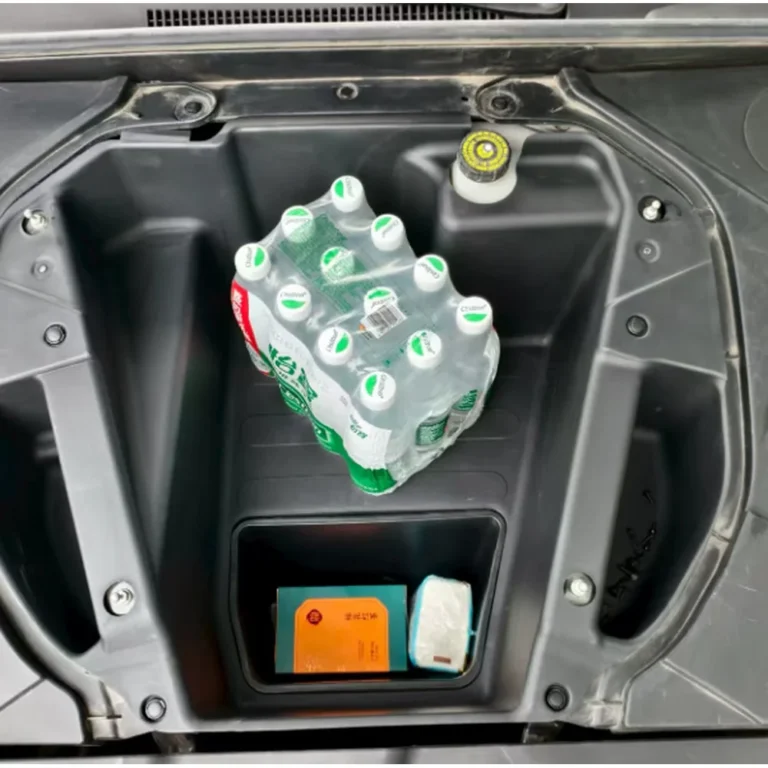 Qin Plus EV Frunk Box Compartments