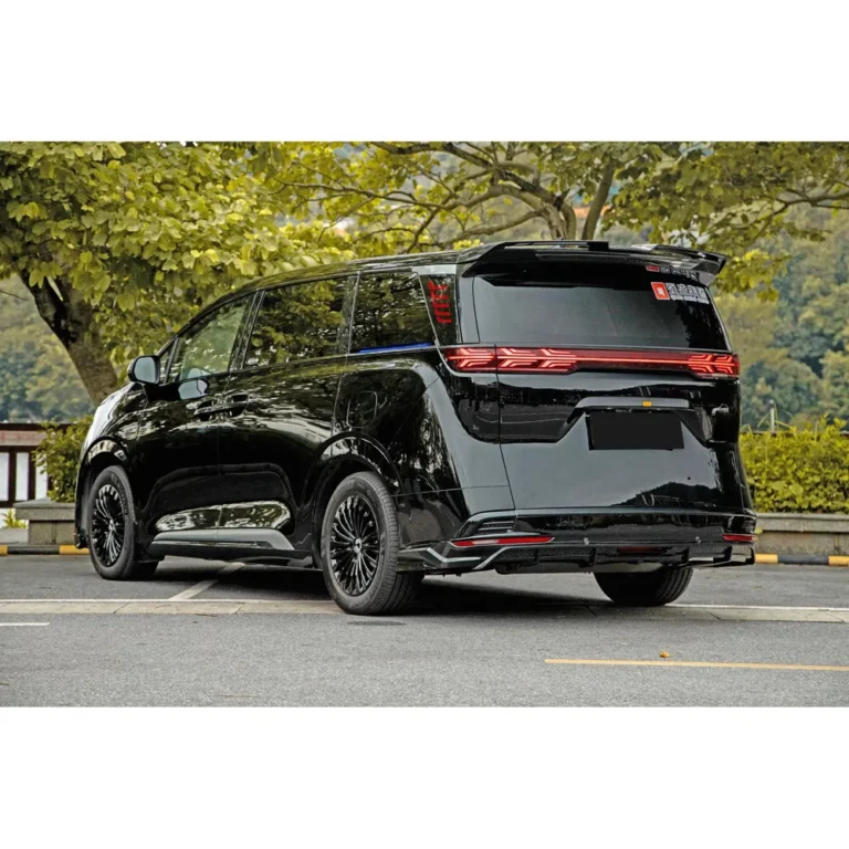 Denza D9 Body Kit Installed Rear Three Quarter