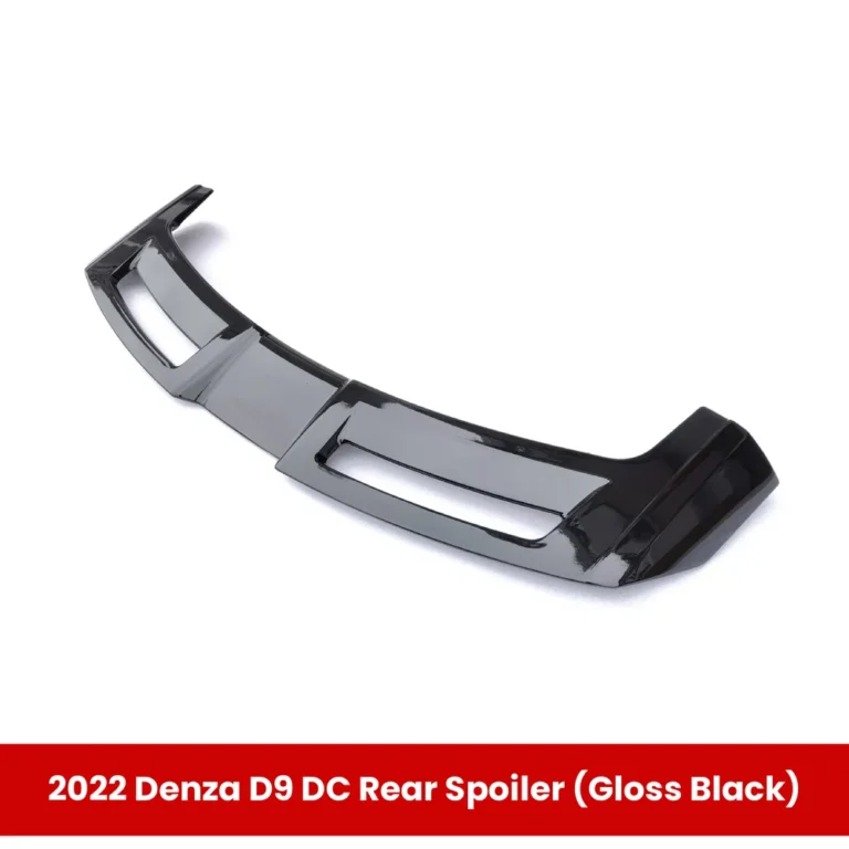 Denza D9 Dc Rear Spoiler Gloss Black Angle