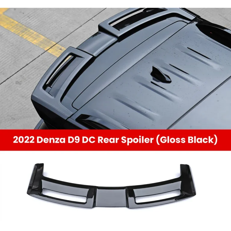 Denza D9 Dc Rear Spoiler Gloss Black Installed Composite