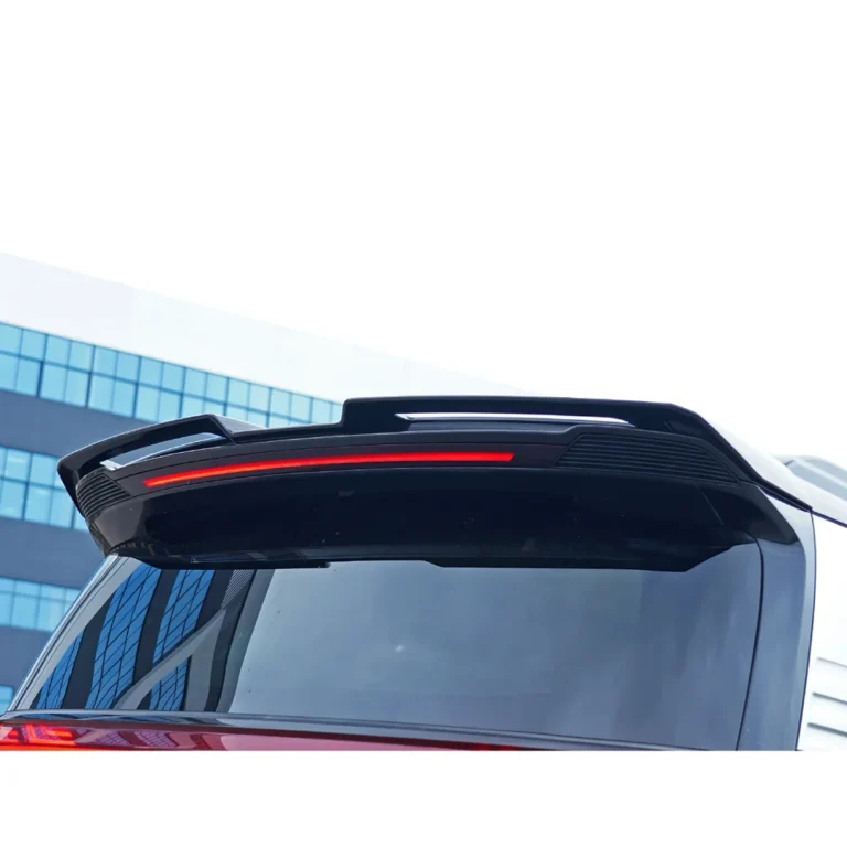 Denza D9 Dc Rear Spoiler Installed Rear View