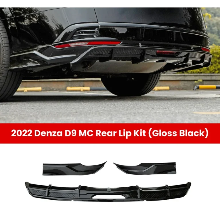 Denza D9 Mc Rear Lip Kit Gloss Black