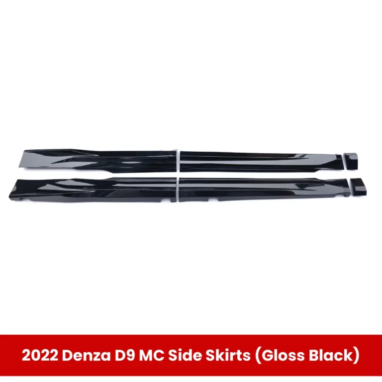 Denza D9 Mc Side Skirts Gloss Black