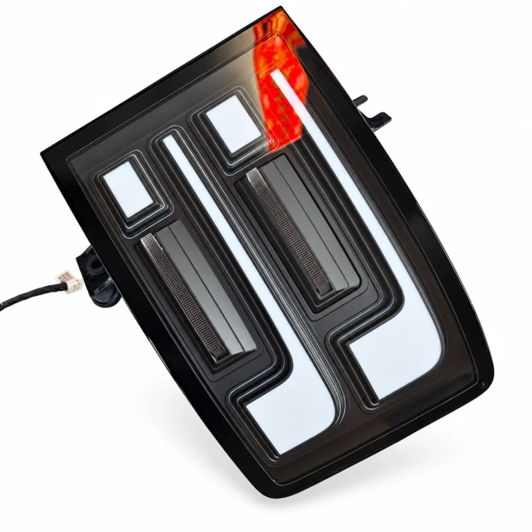 Genuine BYD Fangchengbao Titanium 7 rear tail lamp on white background