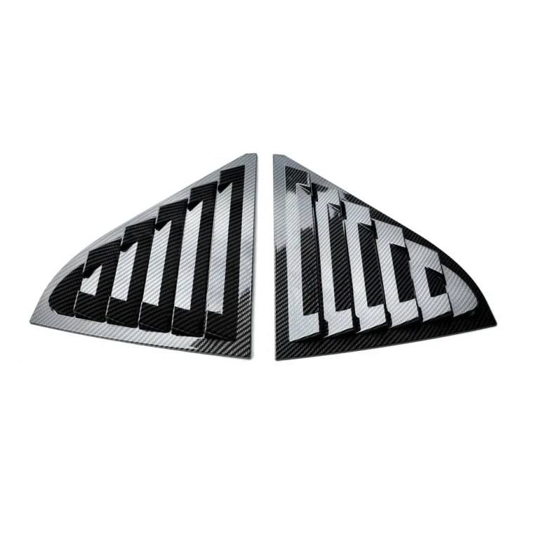 Gac Empow Rear Quarter Window Louvers Carbon Pattern