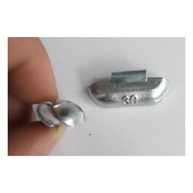Lead clip-on wheel weight, PS profile