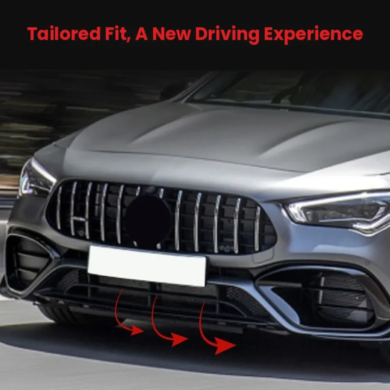 Mercedes Cla45 C118 Front Canards Vents Installed Front