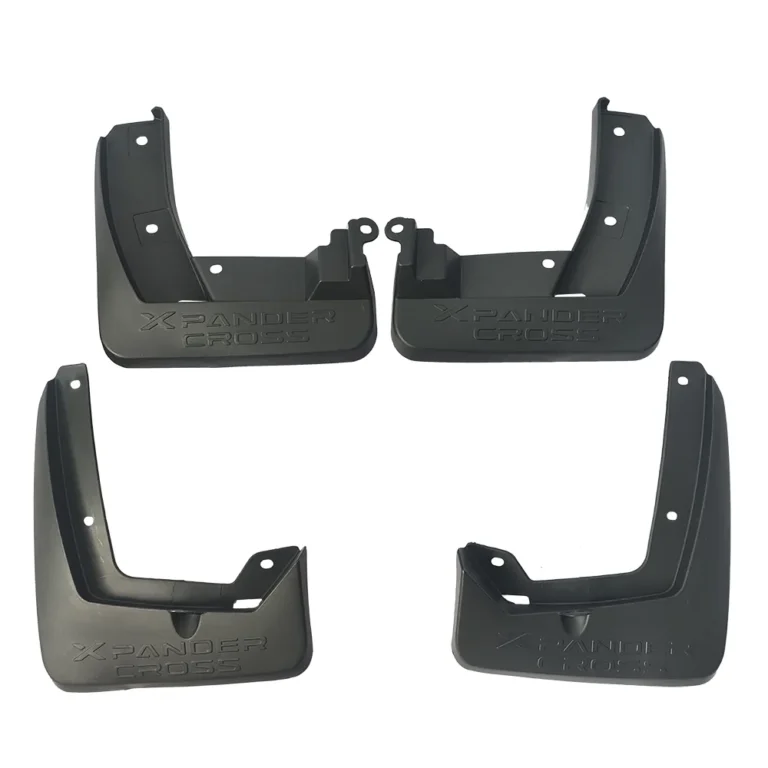 Mitsubishi Mud Flaps - moulded PP mud flap set