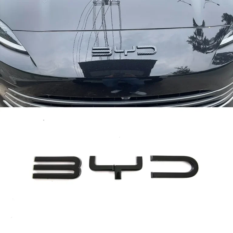 Seal U Dmi Abs Trim Front Byd Letters Gloss Black