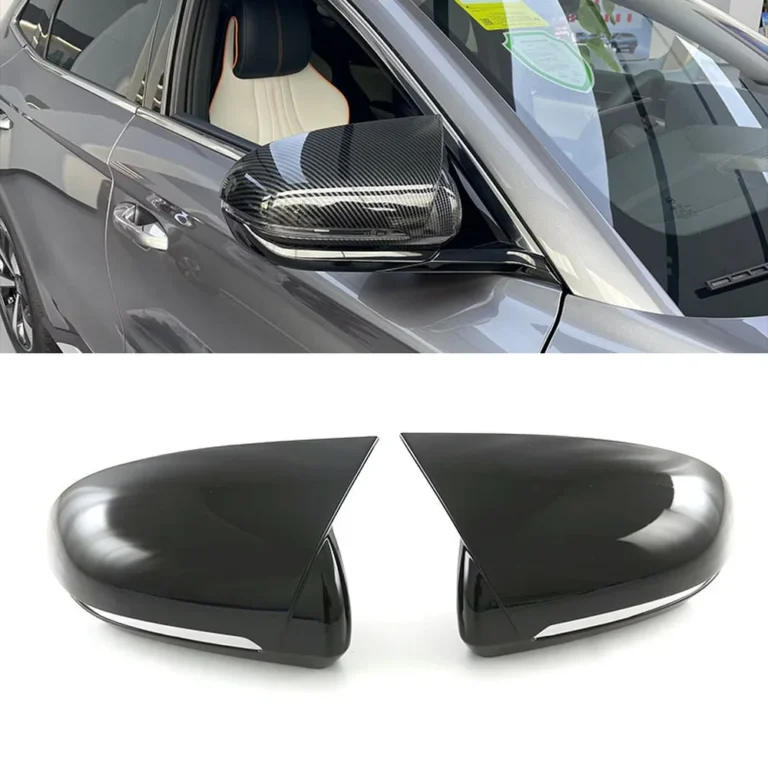 Seal U Dmi Abs Trim Horn Style Mirror Covers Gloss Black