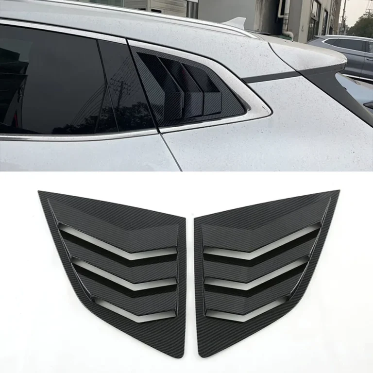 Seal U Dmi Abs Trim Rear Quarter Window Louvers Carbon