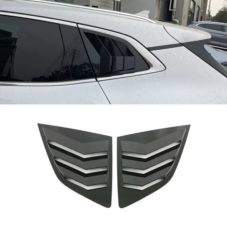 Seal U Dmi Abs Trim Rear Quarter Window Louvers Gloss Black
