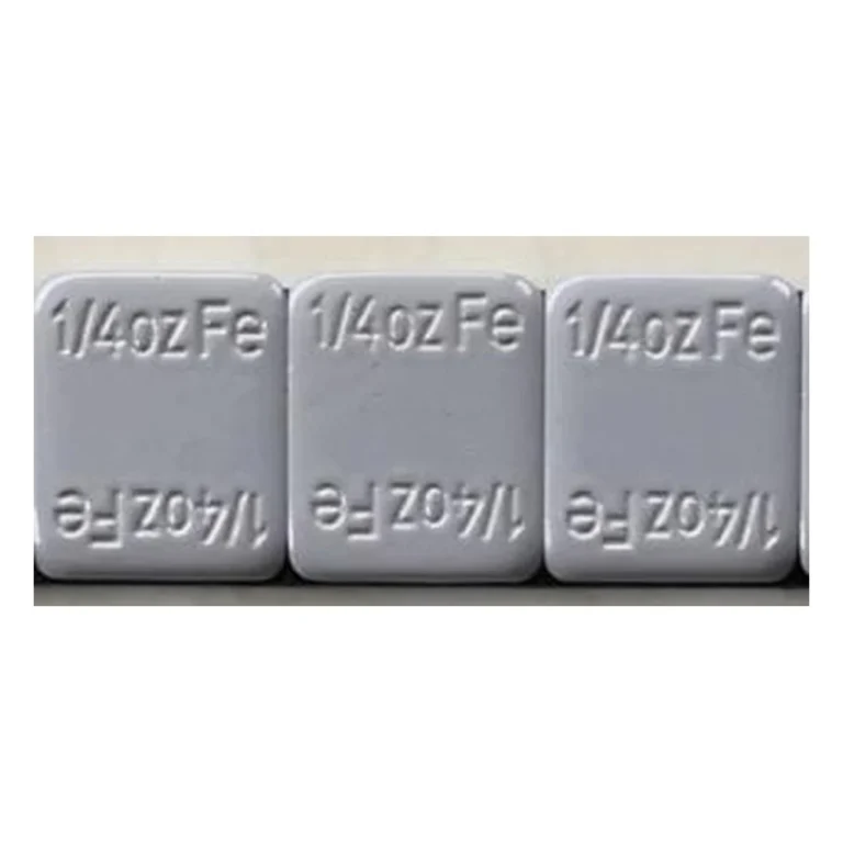 Segmentos de contrapeso para ruedas de acero de 4 oz
